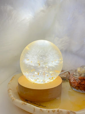 Handmade Dandelion Table Lamp