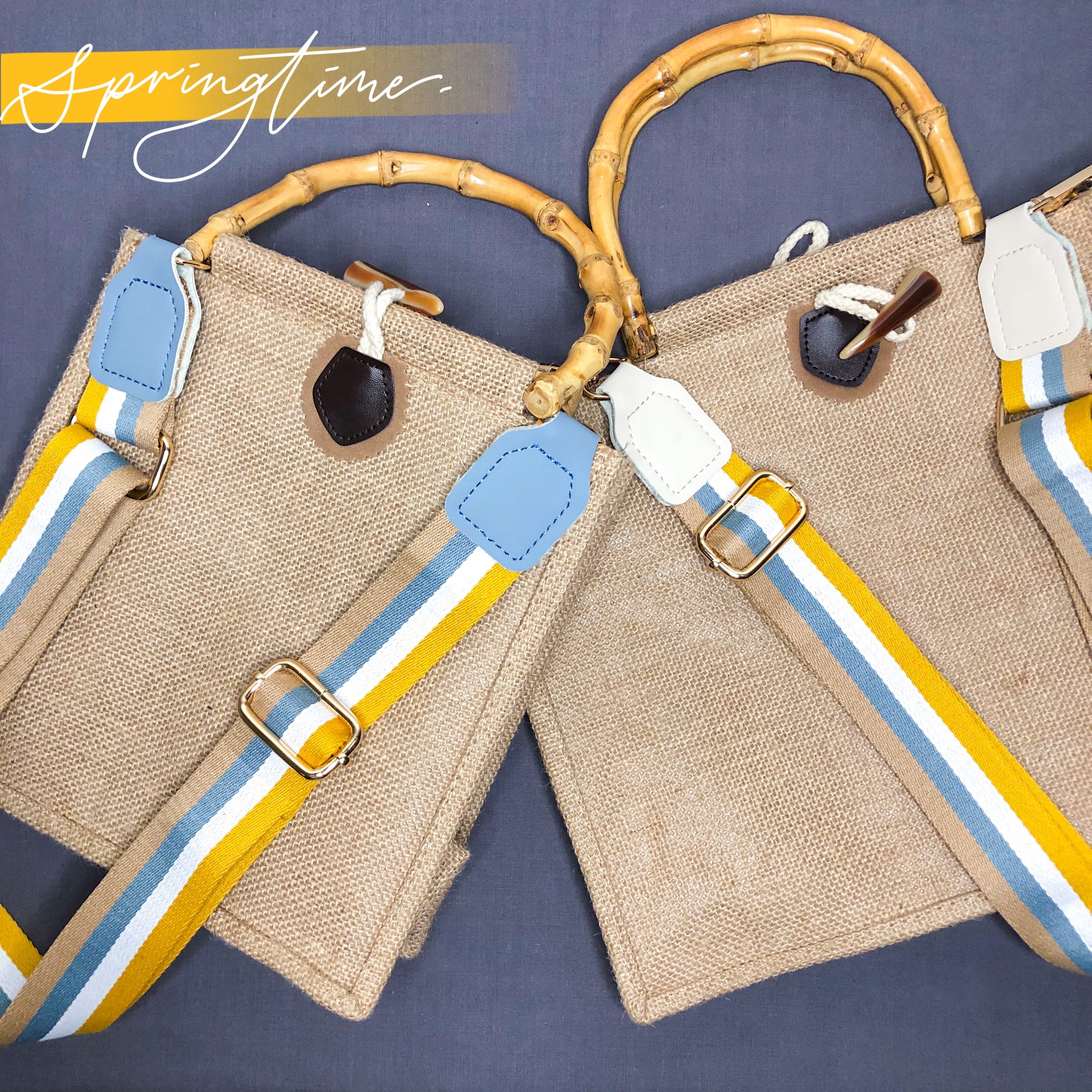 Personalised Jute Tote bag / Handbag / Lunch bag